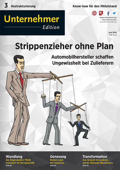 unternehmeredition-restrukturierung F&P in der Unternehmer Edition – Restrukturierung