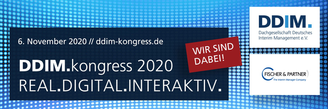 ddim-2020 F&P als Hauptsponsor des DDIM Kongress 2020