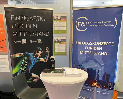 Sanierungskonferenz 2021 in Heidelberg - F&P Stand