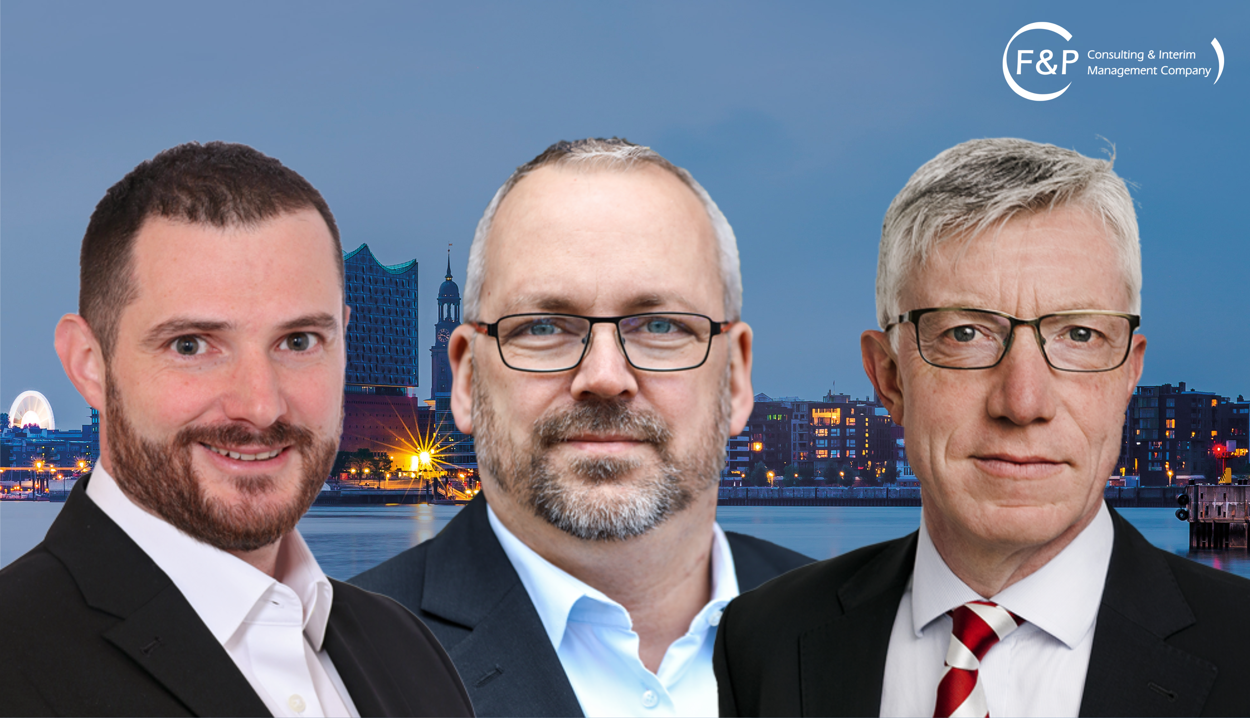 Vorstellung als neue Senior Partner - Tobias Reichert, Sascha Stockfisch, Johannes Graf von Spee
